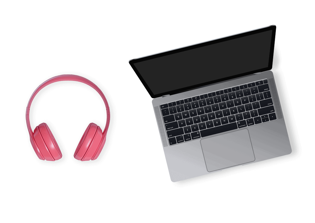 electronic-vertical-laptop-headphones